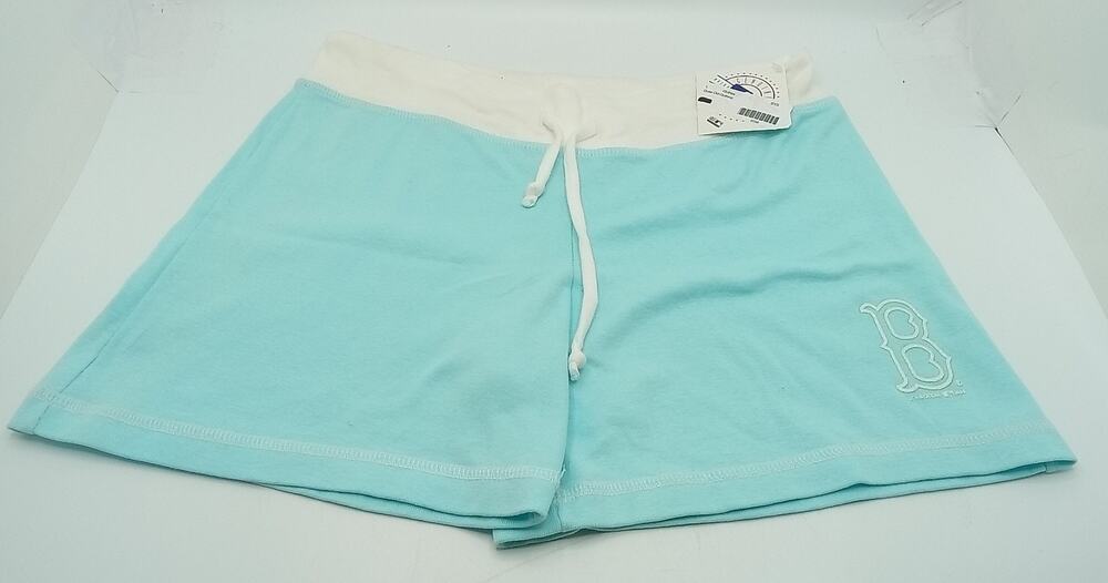 Vintage '05 Boston Red Sox MLB Lady Slugger Blue Shorts Women's Medium